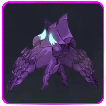 Black Flame Wings Gauntlets