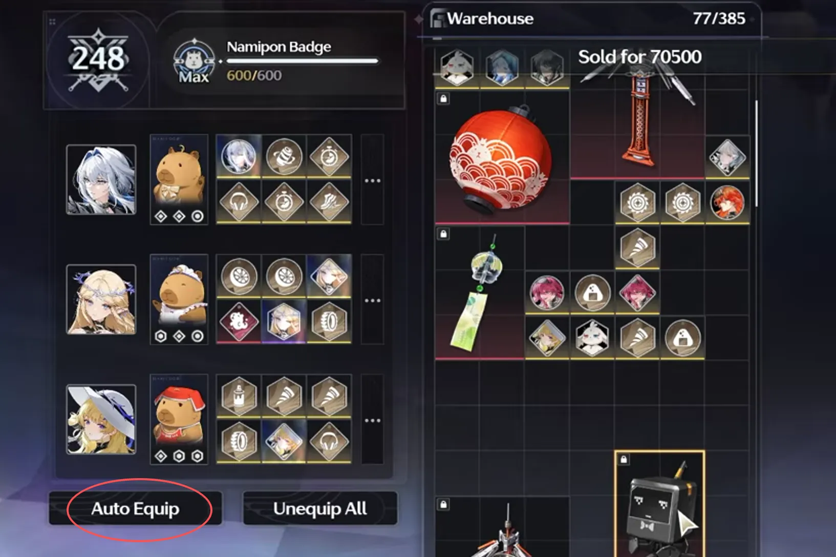 Namipon Stickers wuwa