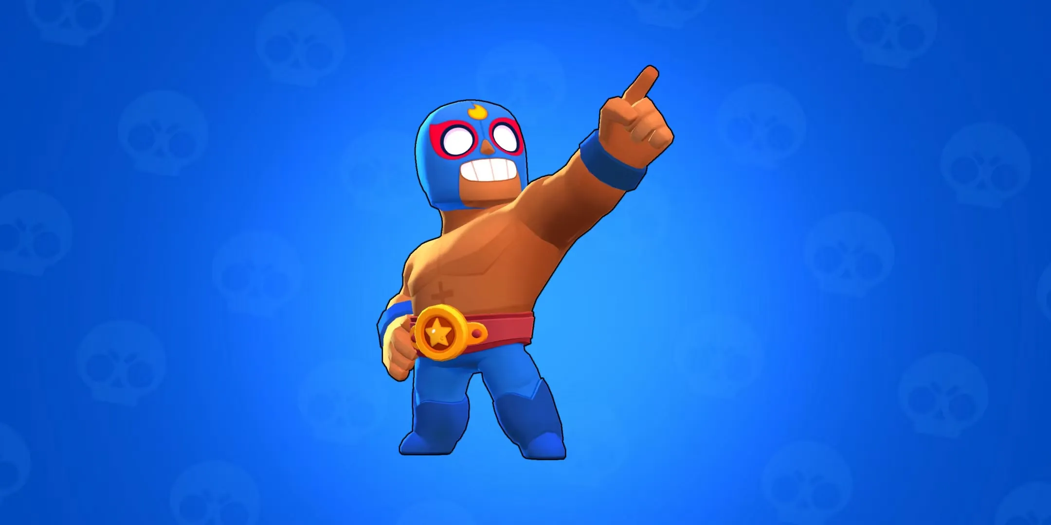 El Primo aus Brawl Stars in der Solo Showdown Tier List