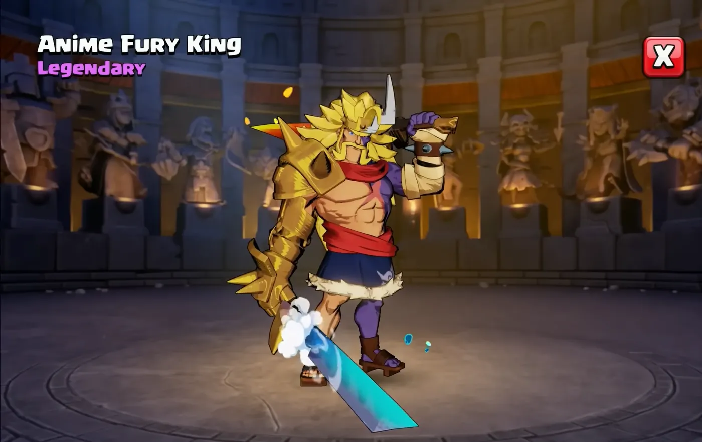 CoC Anime Fury King