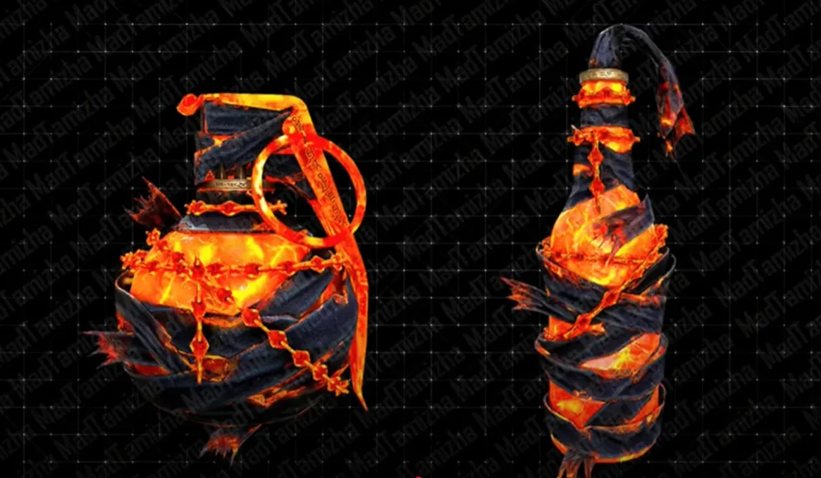 Lava Frag Grenade & Molotov Skins