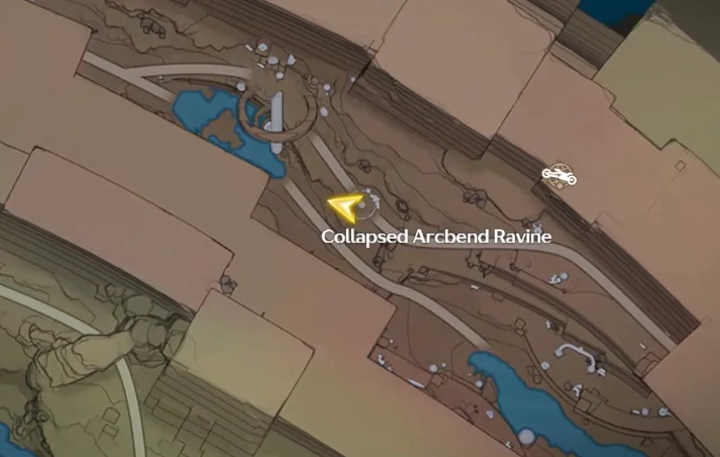Collapsed Arcbend Ravine