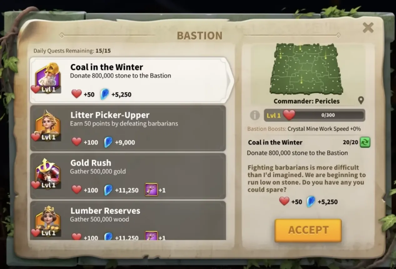Bastion System|Rise of Kingdoms