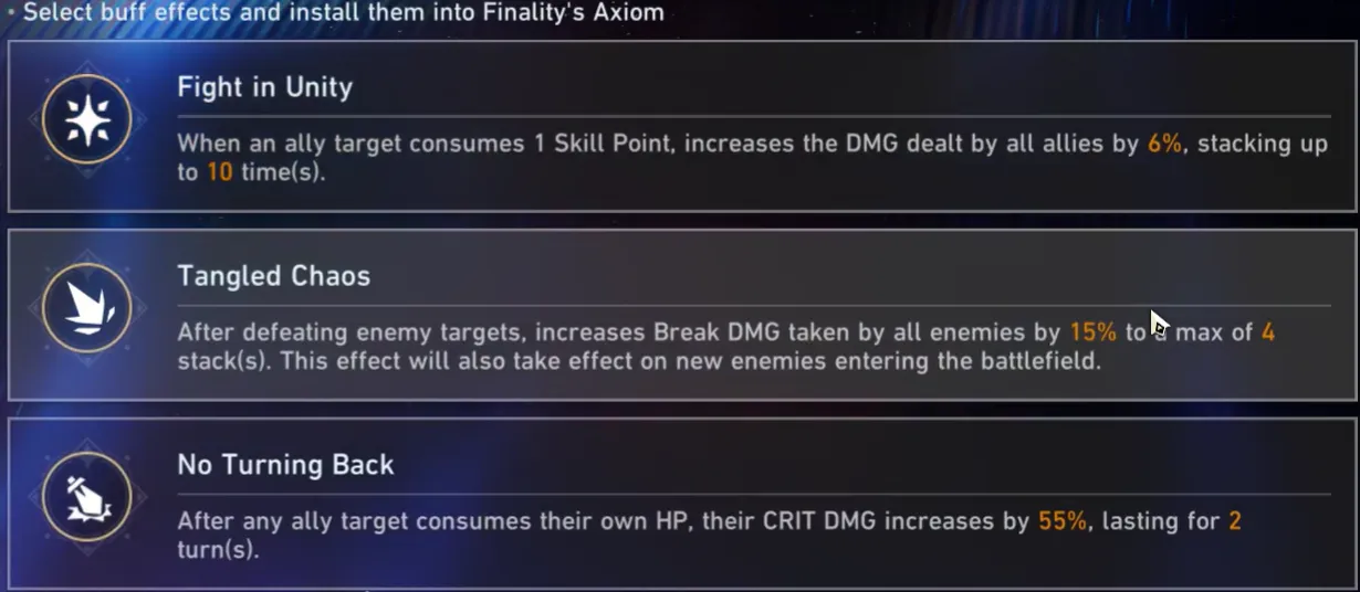 Fulminating Wolflord Buffs