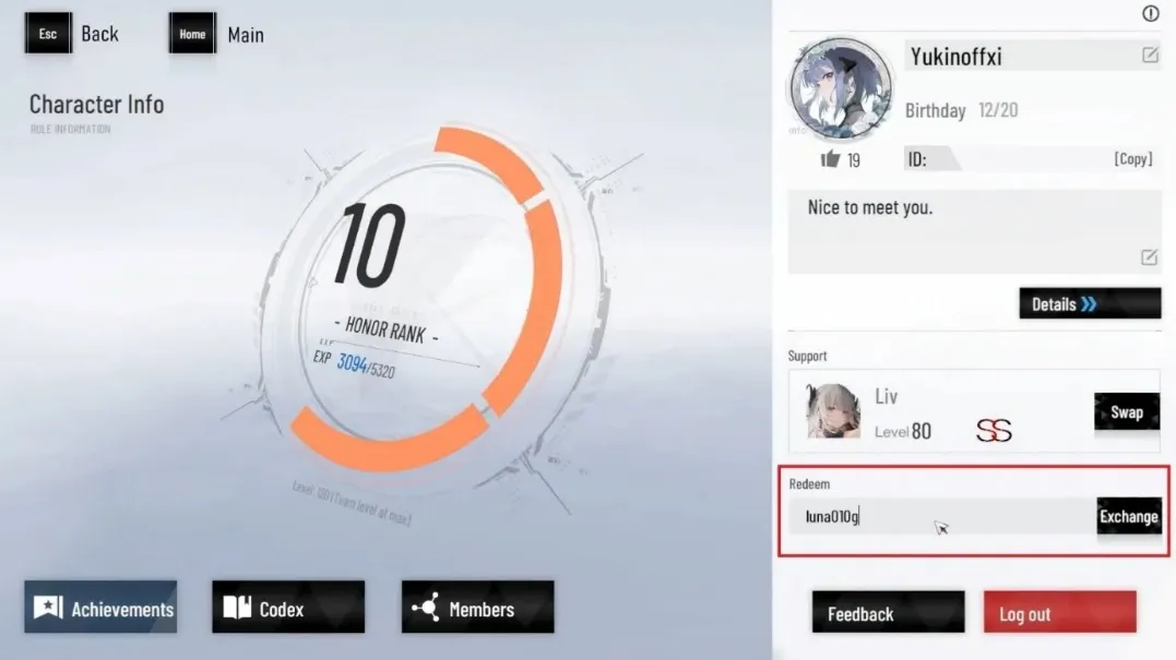 &iquest;C&oacute;mo canjear los c&oacute;digos de Punishing: Gray Raven?