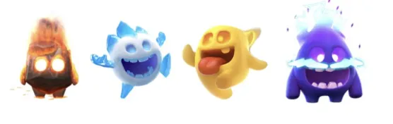 Four Elemental Spirits | Clash Royale