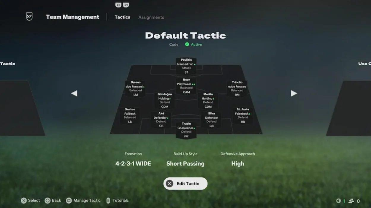 EA FC 25 formations 4-3-2-1