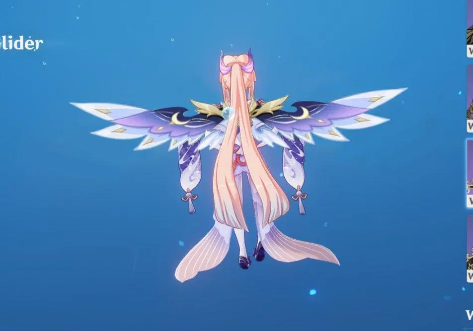 Sangonomiya Kokomi with Nod-Krai-themed Wind Glider