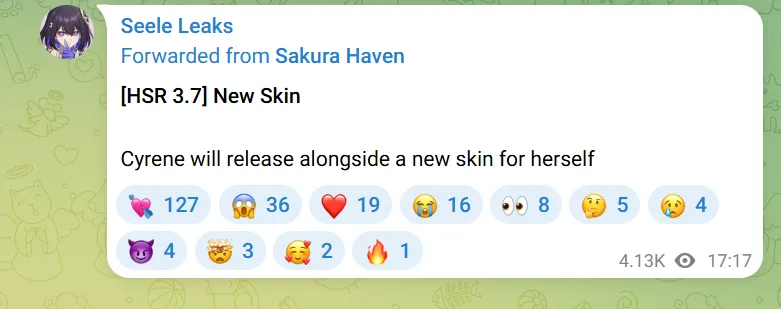3.7 cyrene new skin