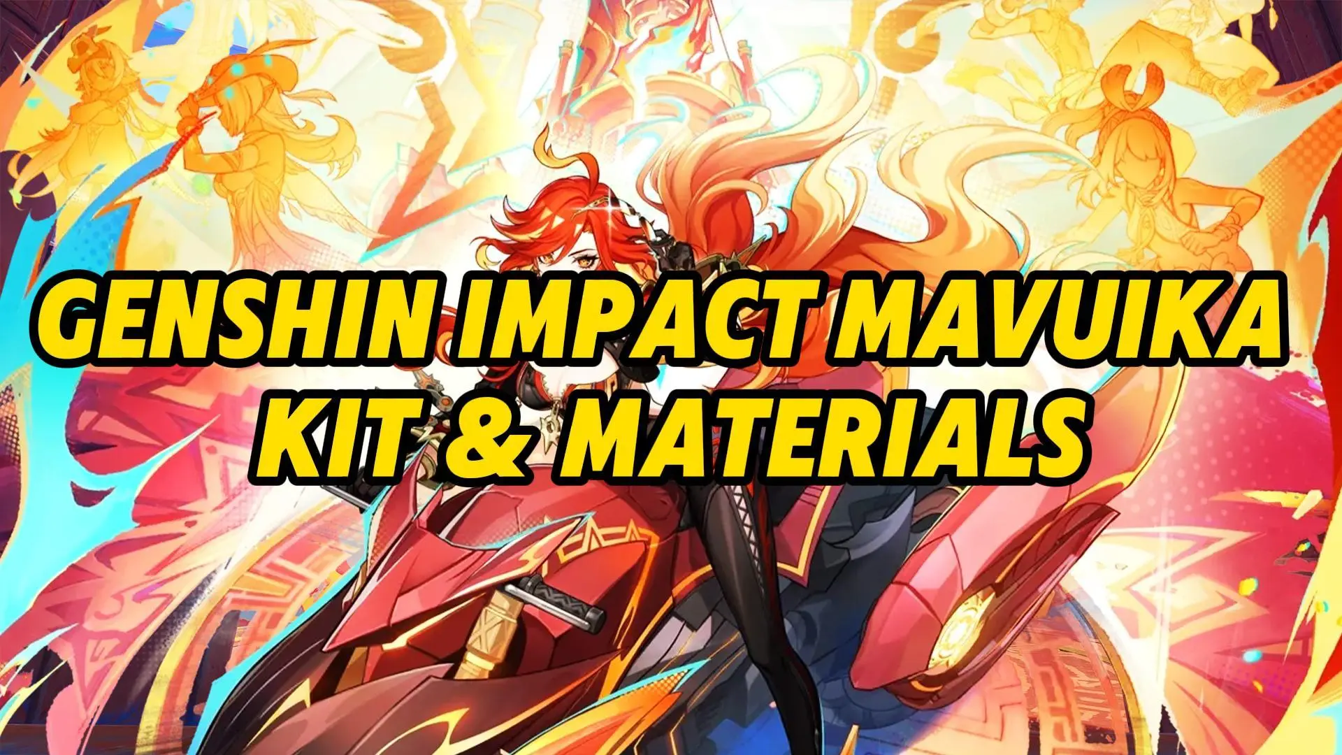 Genshin Impact Mavuika Kit, Materials, Ascension, Weapon & Constellation