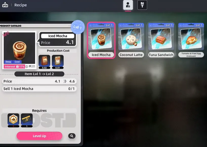 Manage Dish Progression Through Sales