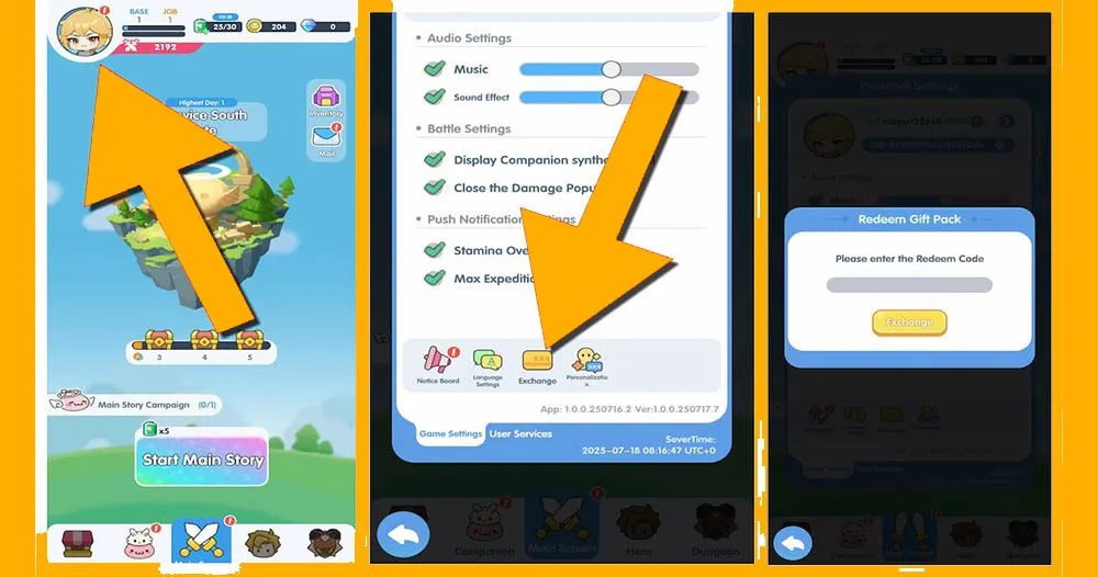How to Redeem Codes in Ragnarok Crush