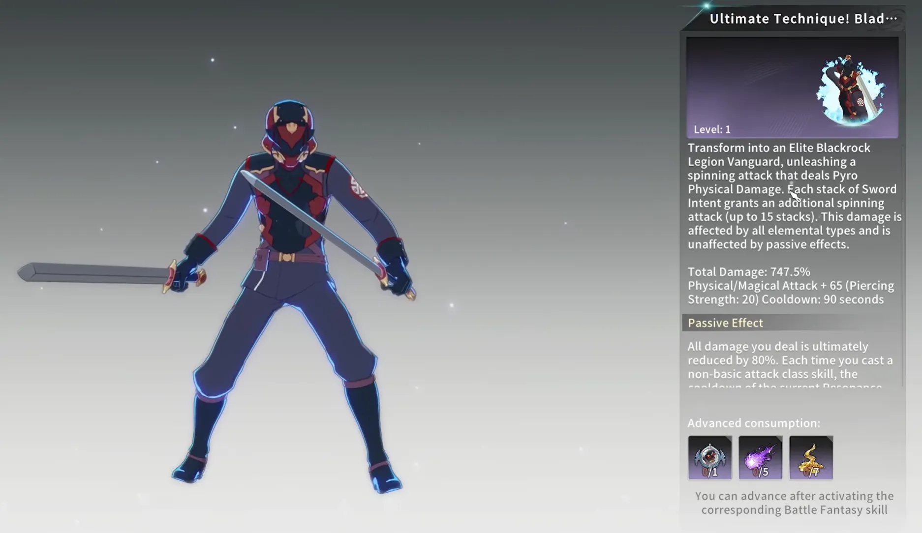 Elite Blackrock Legion Vanguard