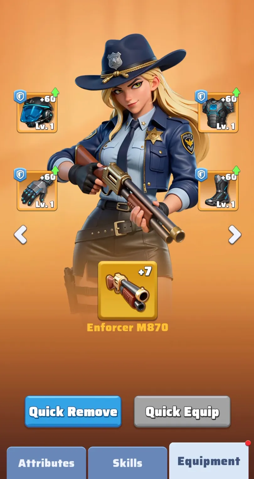 Chief Gear & Badges Progression