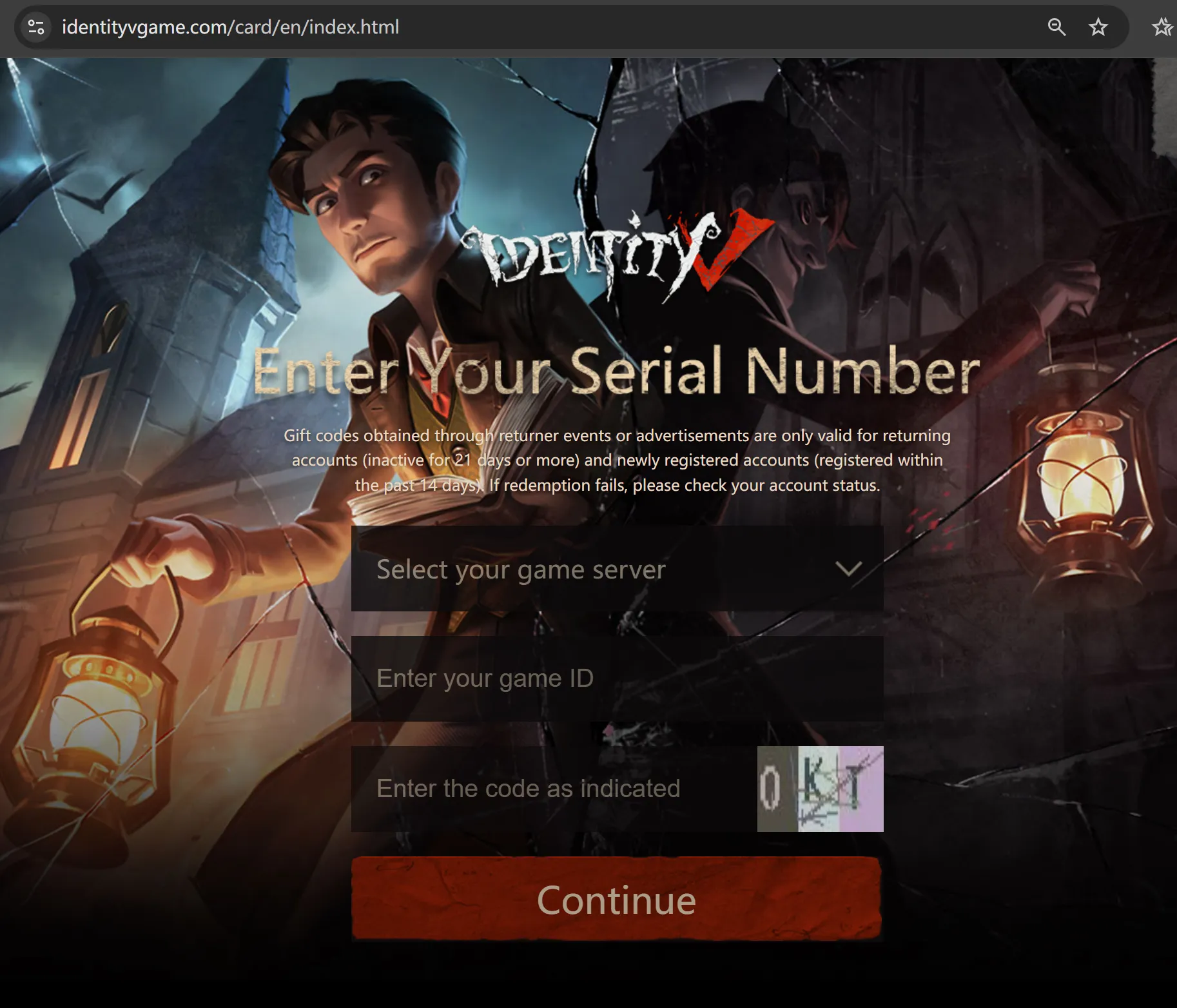 How to Redeem Codes in Identity V
