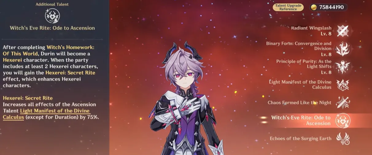 Additional Talent about Durin