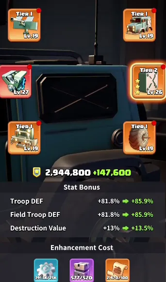 equipment enhance
