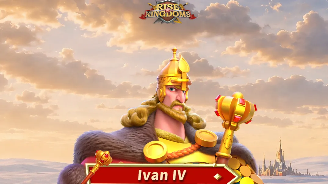 Ivan IV commander artwork in Rise of Kingdoms