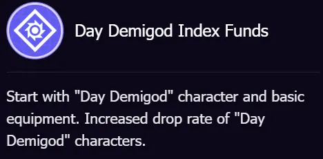 Day Demigod Index Funds