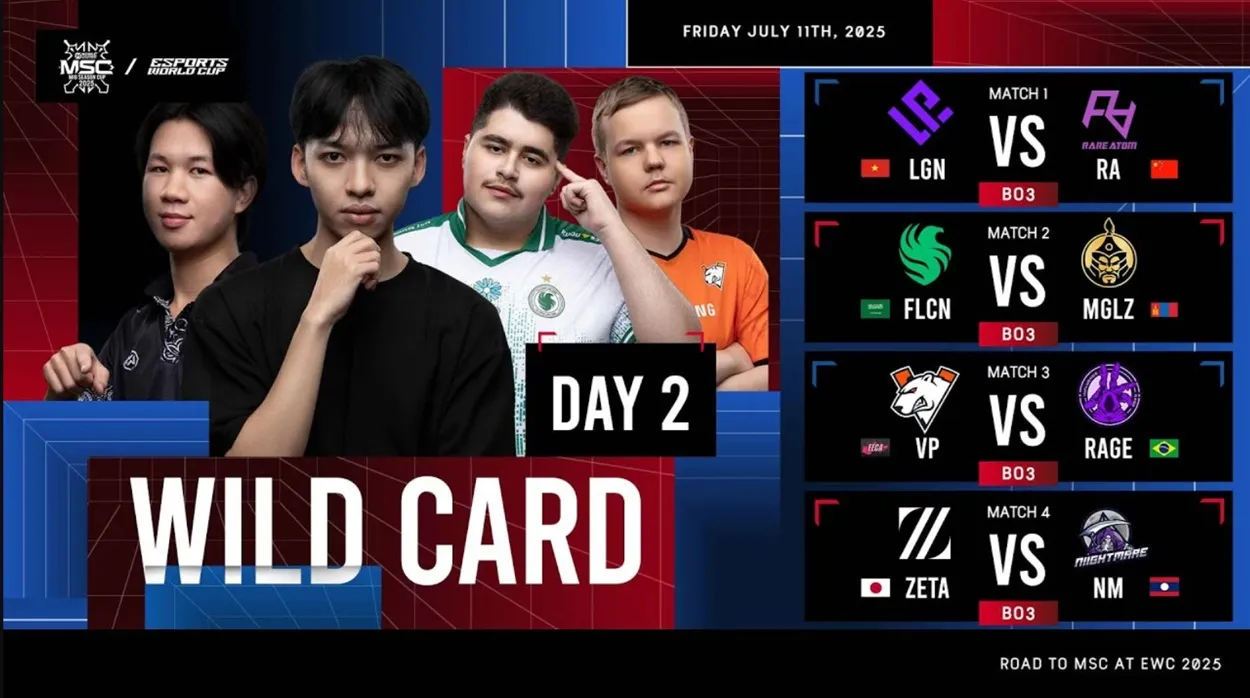 MSC 2025 Esports World Cup - Wild Card Stage