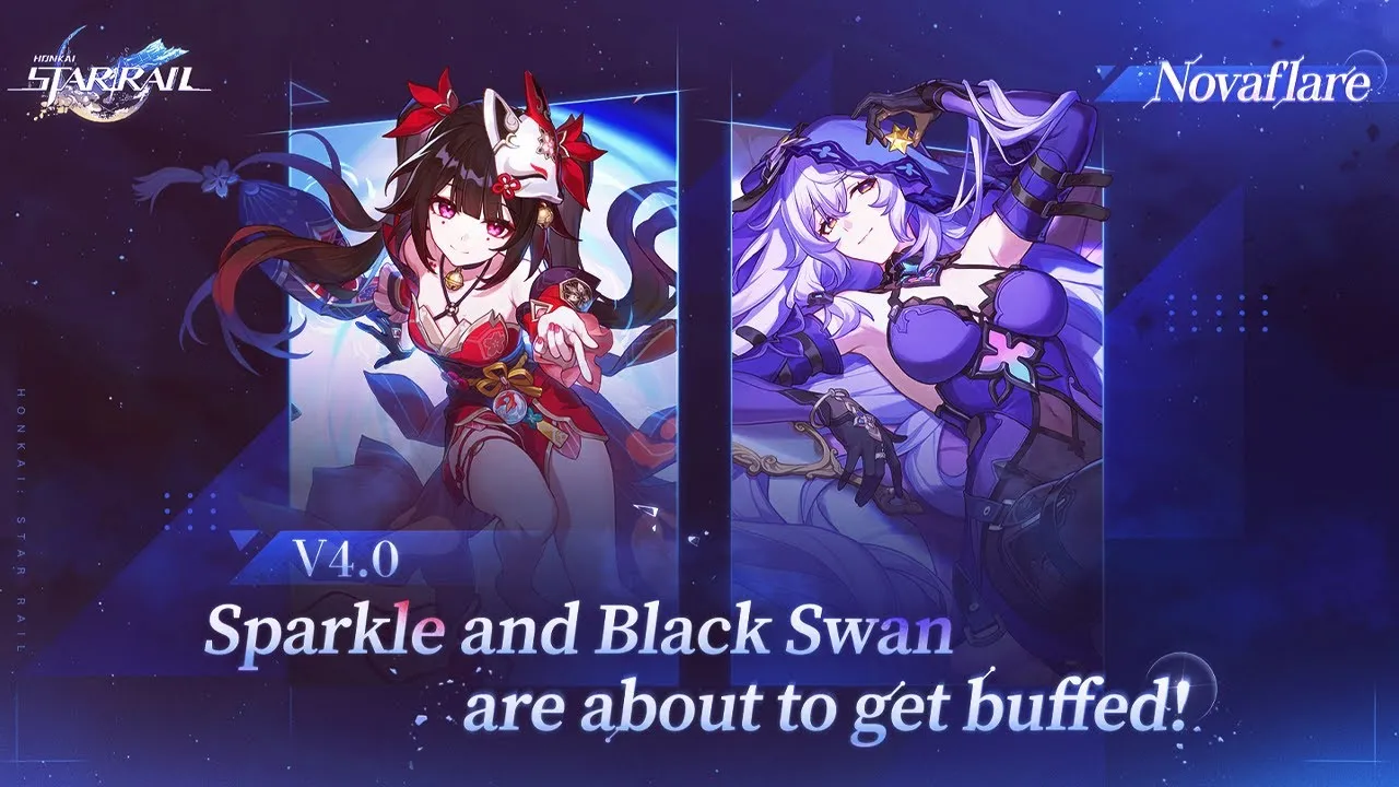 Sparkle and Black Swan to Get Buffed in HSR 4.0
