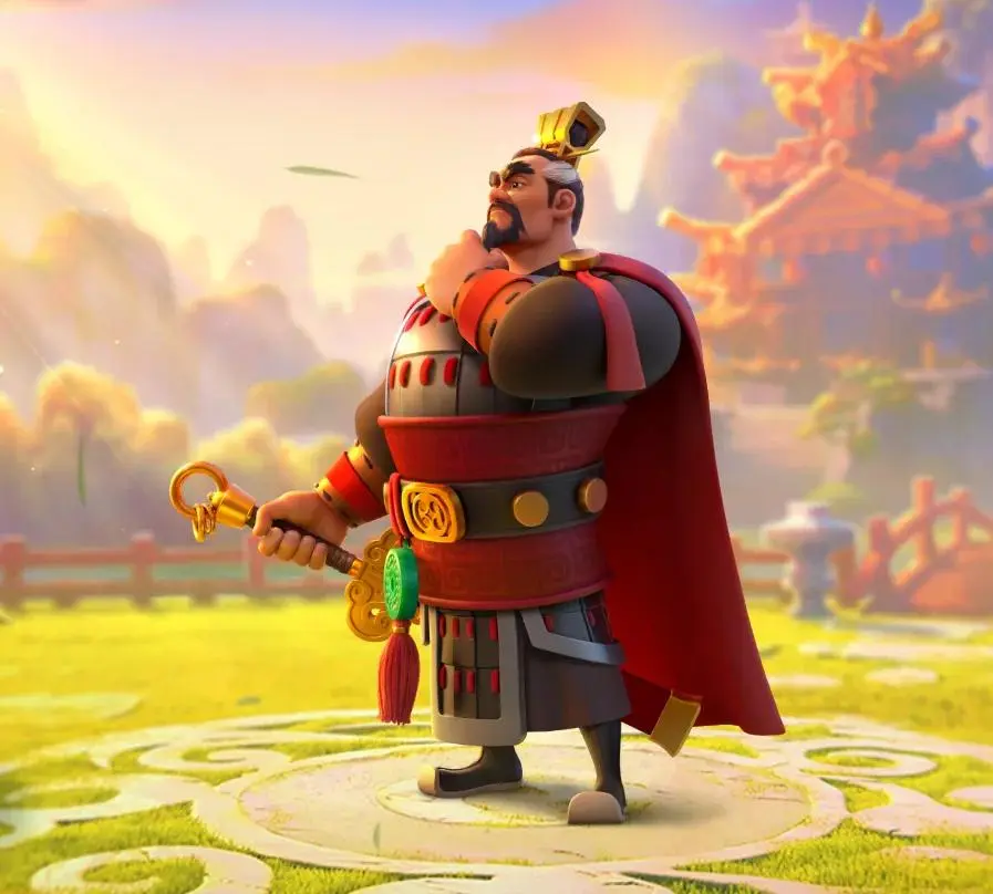 Cao Cao character artwork from Rise of Kingdoms