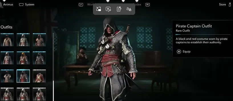 Assassin’s Creed Black Flag Resynced outfits