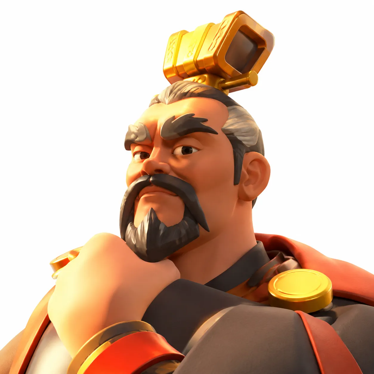 Cao Cao commander portrait in Rise of Kingdoms