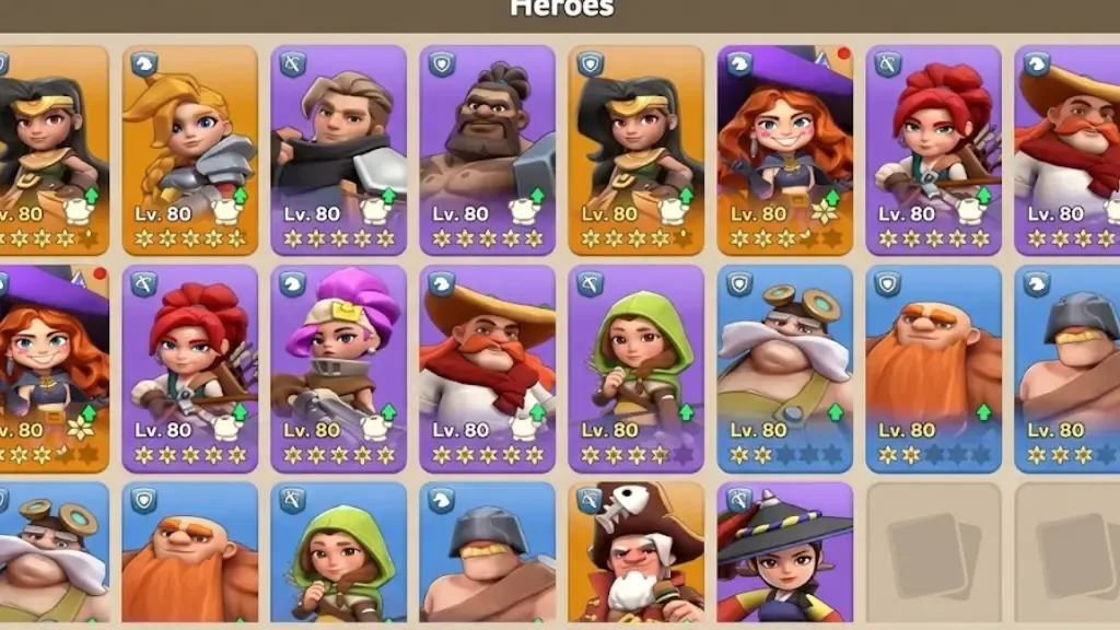 Hero Selection Cheat Sheet (By Generation)