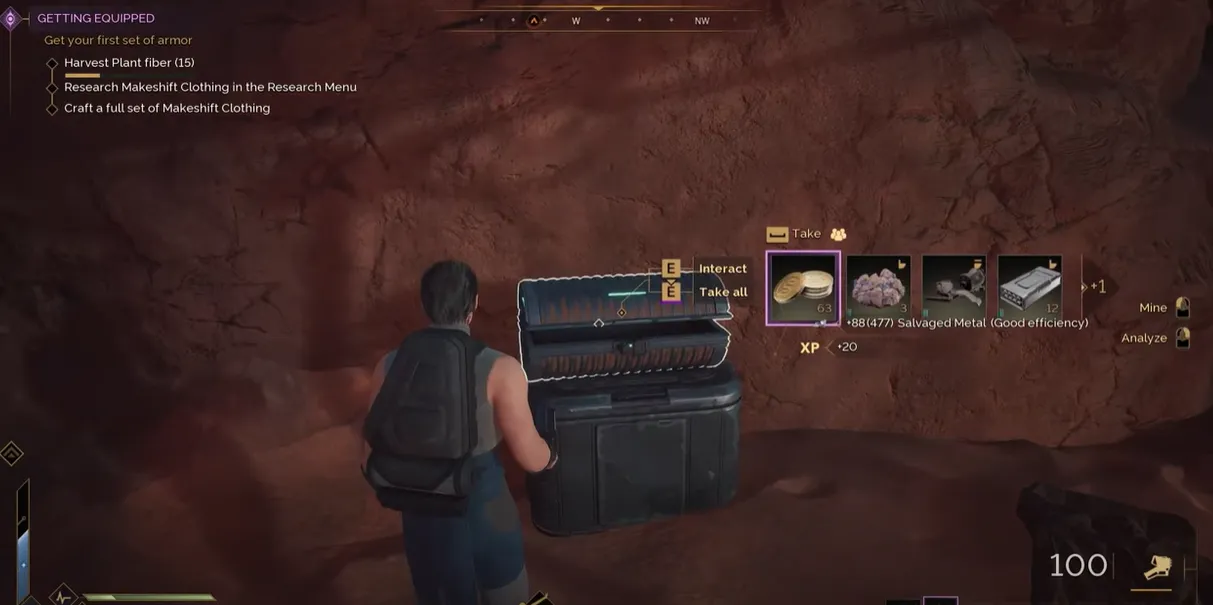 how to get salvaged metal in dune