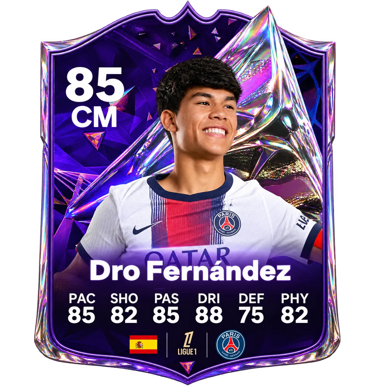 Dro Fernández 85 CM Future Stars Team 2 player card in EA SPORTS FC 27