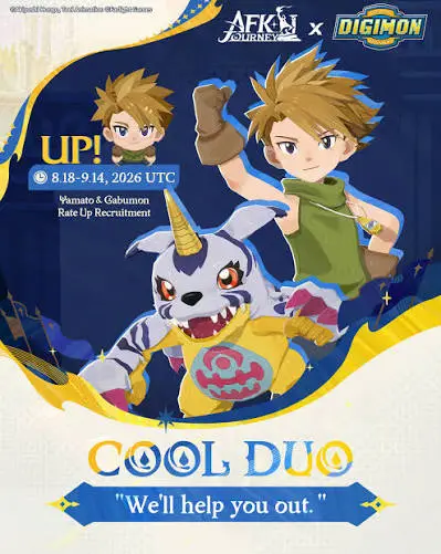 Yamato & Gabumon: The Calm Duo