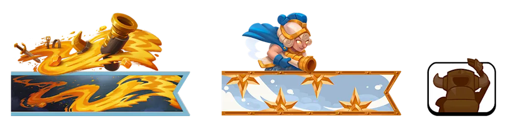 Les Banni&egrave;res et &Eacute;motes de l'&eacute;v&eacute;nement