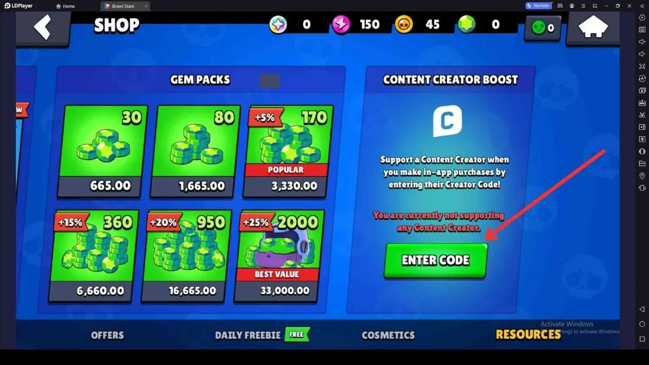 How to Redeem a Brawl Stars Creator Code 1