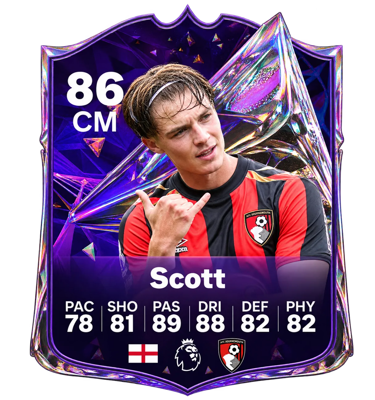 Alex Scott 86 CM Future Stars Team 2 player card in EA SPORTS FC 27