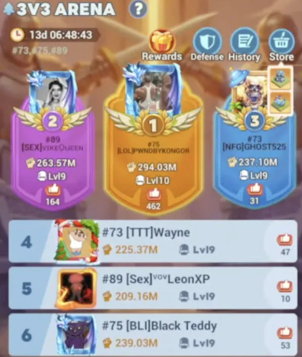 новая Арена 3v3