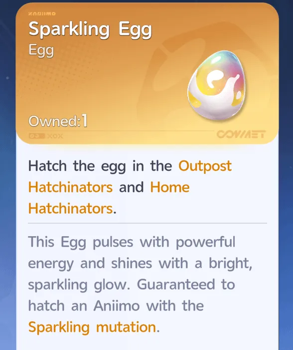 Sparkling Egg