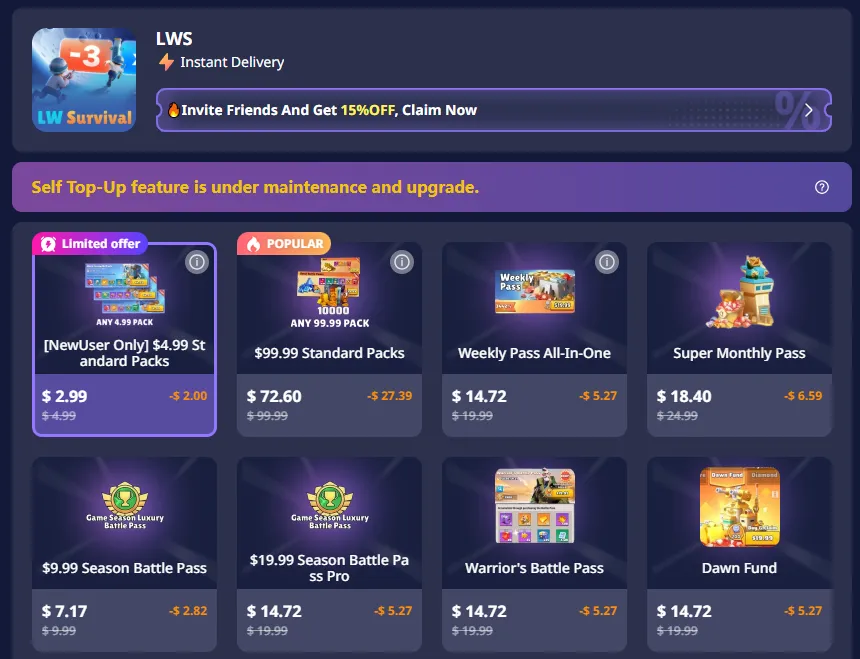 Buy Last War at LDShop