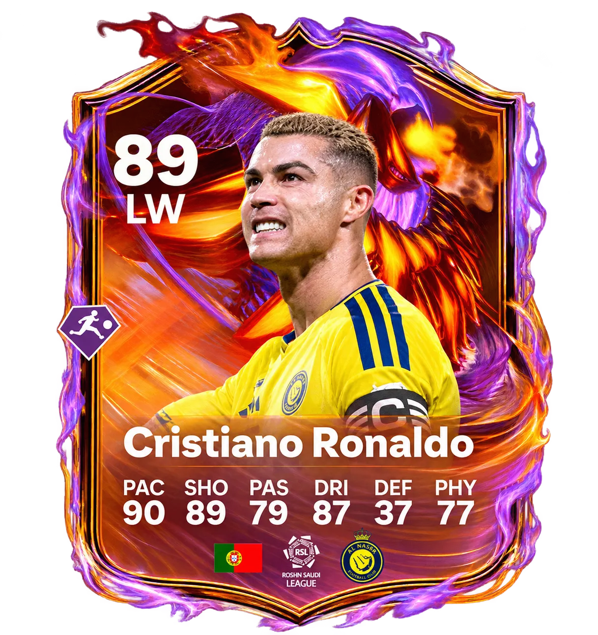Cristiano Ronaldo 89 LW Ultimate Scream Team 1 card in FC 27