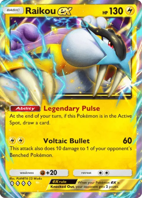 Raikou ex deck