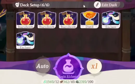 AFK Journey Crafting Interface