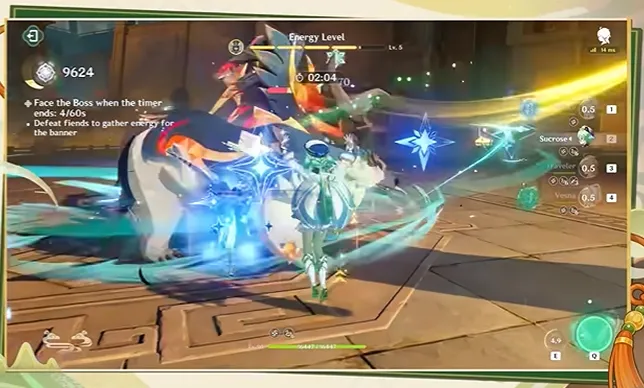 Mini-jeu de combat du Festival de Liyue dans Genshin Impact 7.1