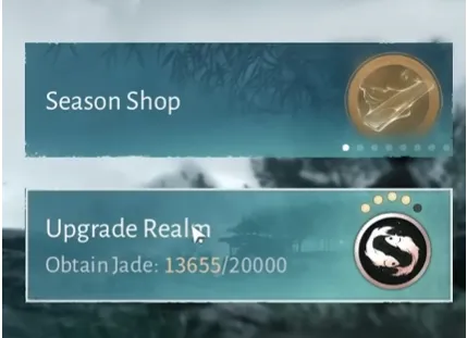Season Menu: Upgrade Realm & Jade Fish