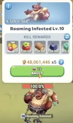  high-level Roaming Infected&nbsp;