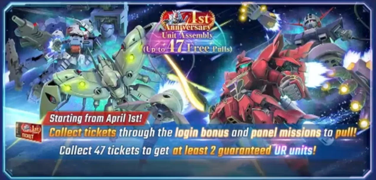 Up to 47 Consecutive Free Unit Supply