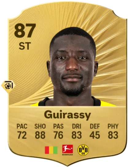 Serhou Guirassy -- Borussia Dortmund