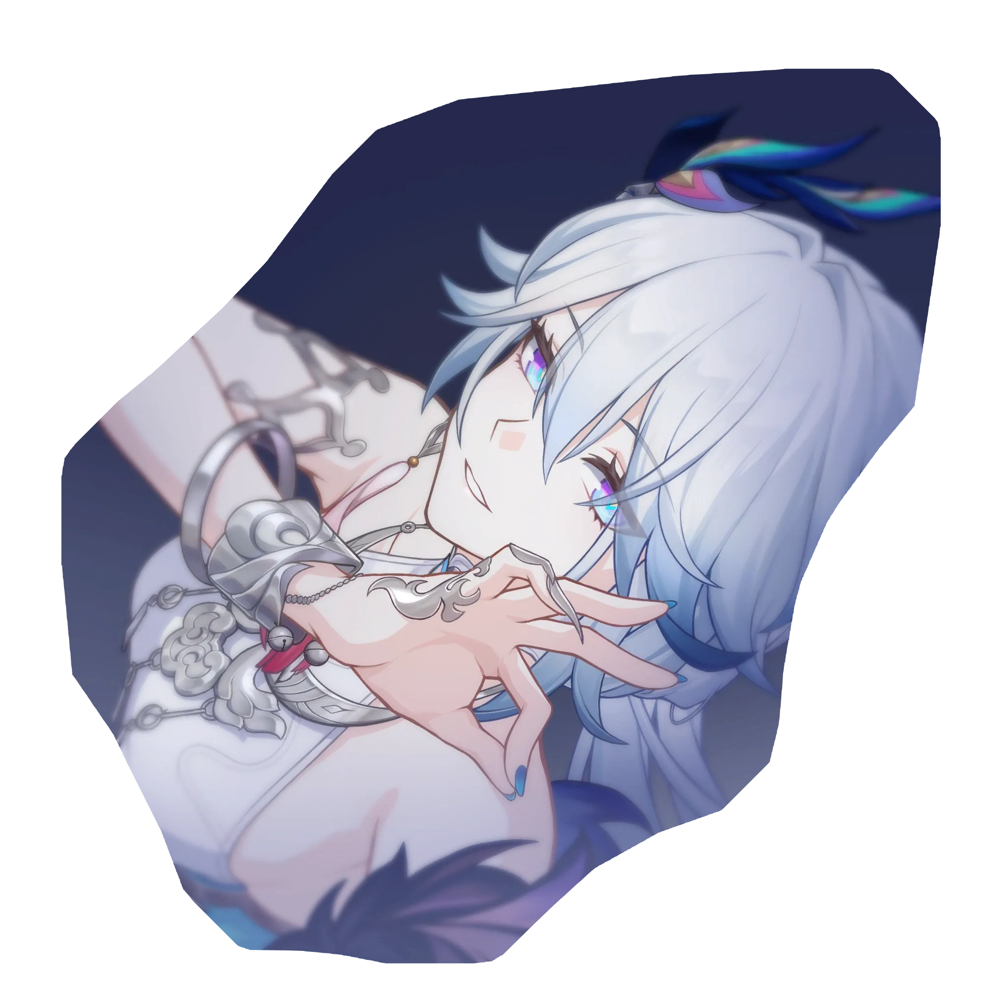 Threads of Fate Colored by Plumes