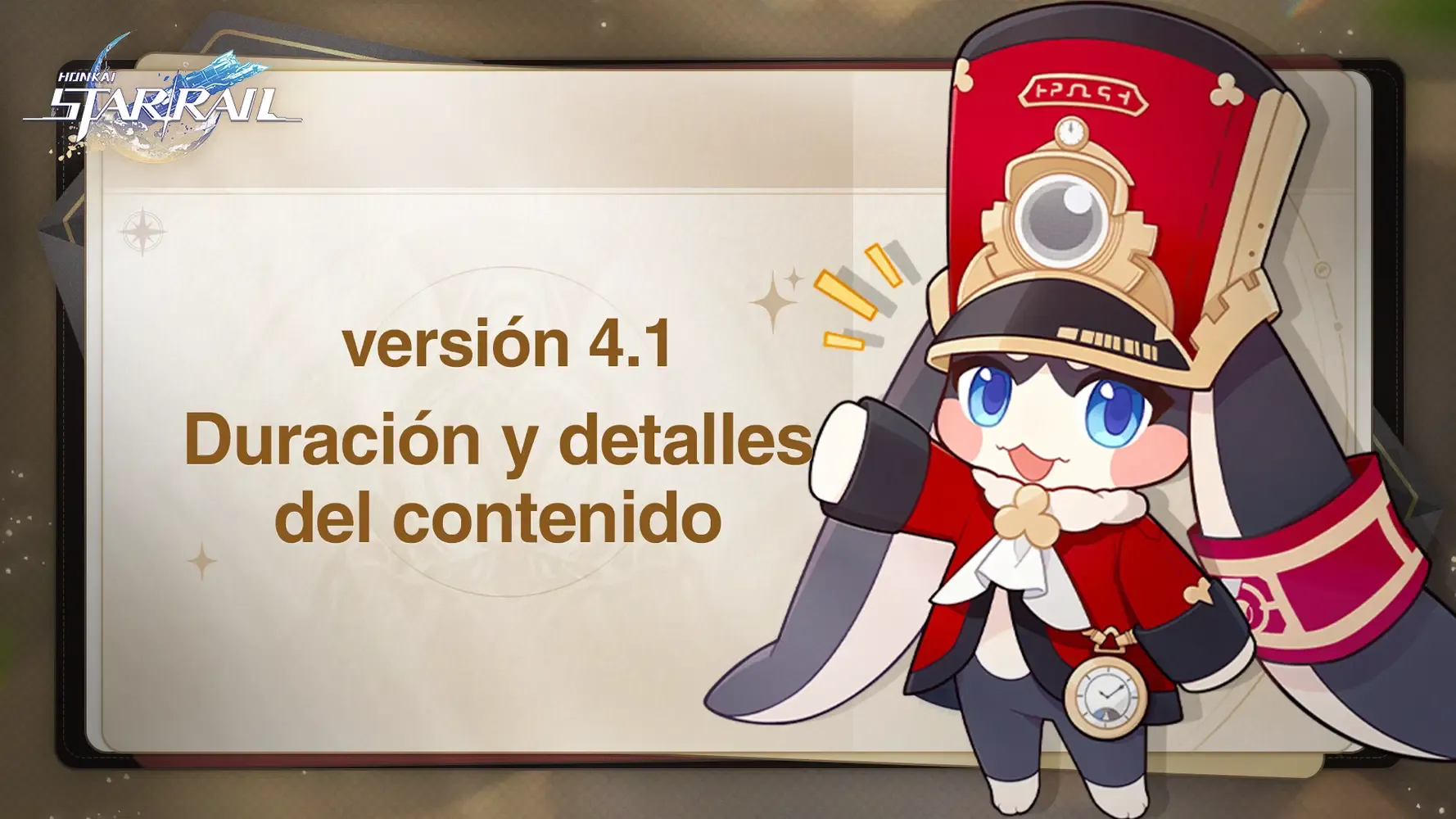 Fecha de lanzamiento y duración de HSR 4.1