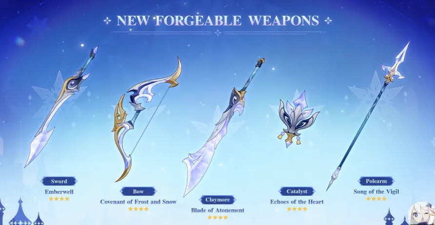 New Weapons