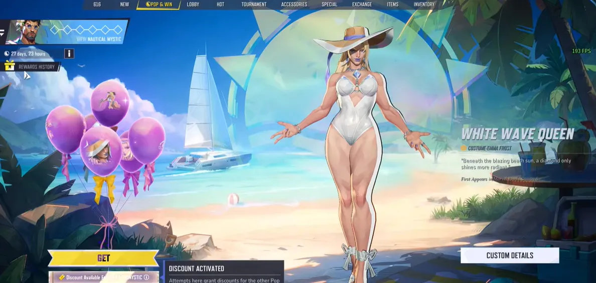 Emma Frost White Wave Queen